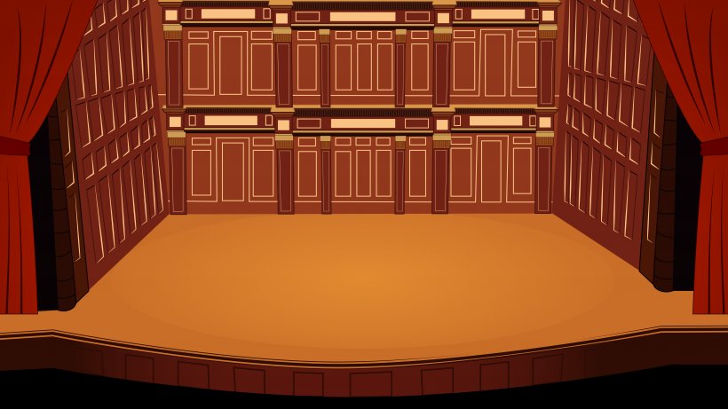 Stage Orchestra Pit Theatre Theater, PNG, 9899x5568px, Watercolor, Cartoon, Flower, Frame, Heart Download Free