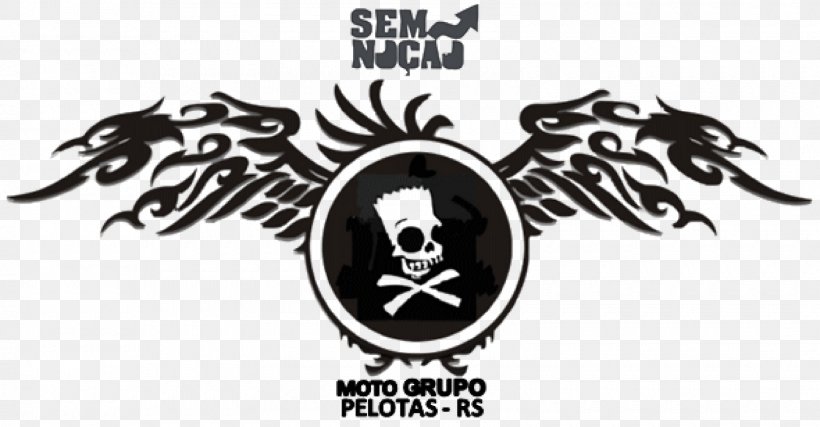 Pelotas Motorcycle Club Logo Emblem, PNG, 1600x835px, Pelotas, Association, Beard, Black And White, Brand Download Free