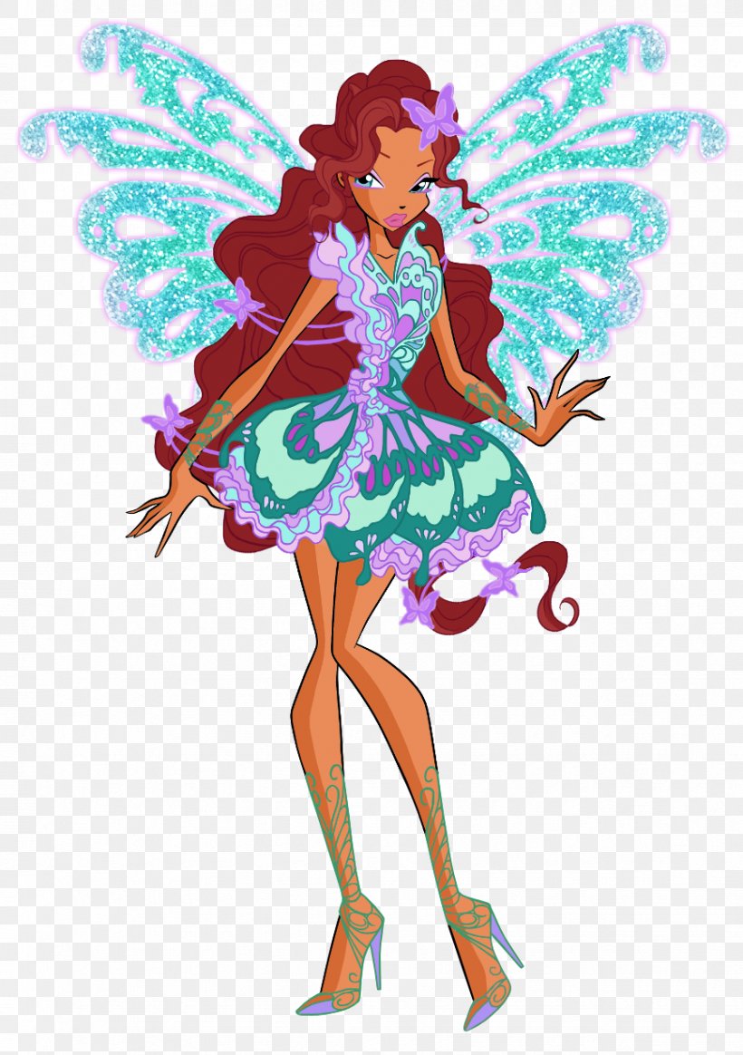 Aisha Bloom Tecna Stella Musa, PNG, 869x1234px, Aisha, Art, Barbie, Bloom, Butterflix Download Free