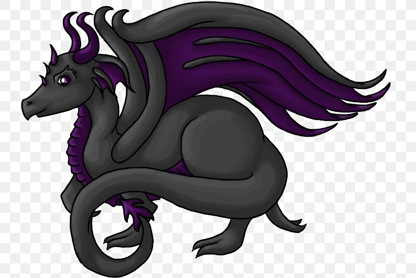 Cartoon, PNG, 737x549px, Cartoon, Dragon, Fictional Character, Mythical Creature, Purple Download Free