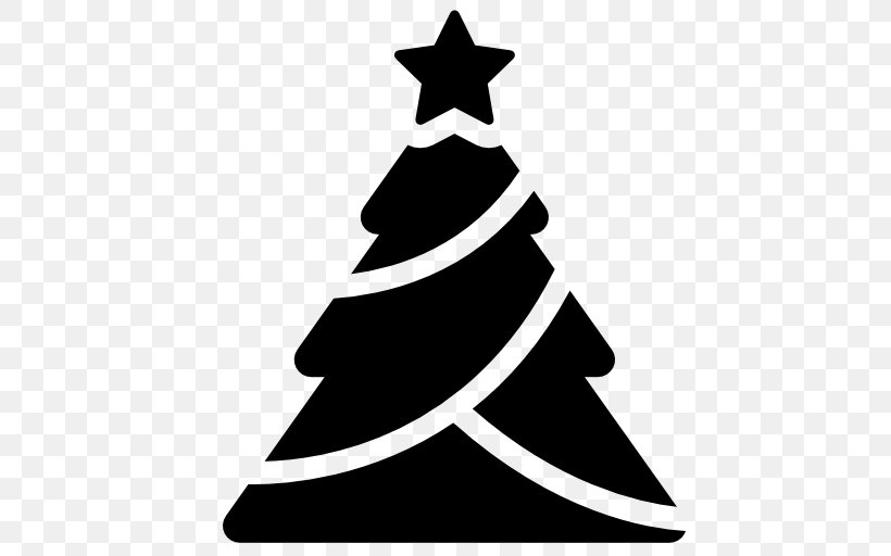 Christmas Tree Christmas Ornament Clip Art, PNG, 512x512px, Christmas Tree, Black And White, Christmas, Christmas Decoration, Christmas Ornament Download Free