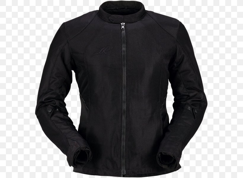 Leather Jacket Hoodie T-shirt Zipper, PNG, 585x600px, Leather Jacket, Adidas, Black, Clothing, Collar Download Free