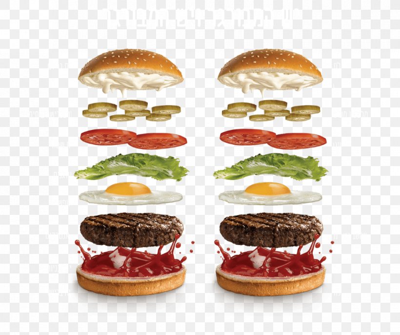 Cheeseburger Whopper Slider Buffalo Burger Breakfast Sandwich, PNG, 980x820px, Cheeseburger, American Bison, Breakfast, Breakfast Sandwich, Buffalo Burger Download Free