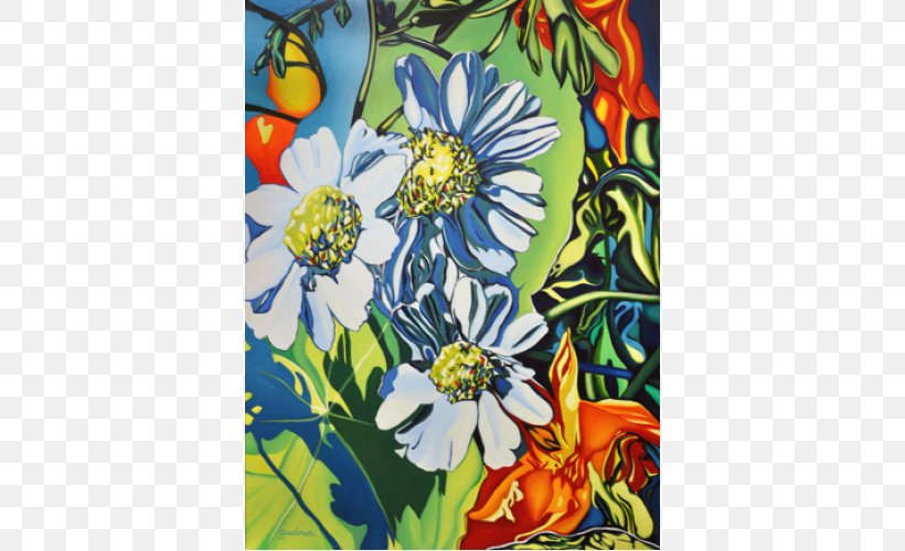 Floral Design Water Lilies Oil Painting Art, PNG, 500x500px, Floral Design, Acrylic Paint, Art, Artwork, Canvas Download Free