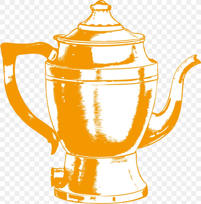 Kettle Teapot Clip Art, PNG, 1215x1235px, Kettle, Clip Art, Coffee Cup, Computer Graphics, Cup Download Free