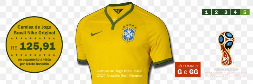 2014 FIFA World Cup Brazil National Football Team T-shirt 2018 World Cup, PNG, 955x320px, 2014 Fifa World Cup, 2018 World Cup, Brand, Brazil, Brazil National Football Team Download Free