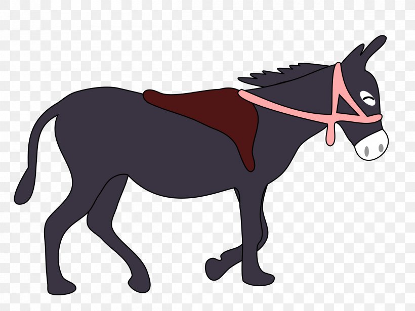 Donkey Saddle Clip Art, PNG, 2400x1800px, Donkey, Blog, Bridle, Colt, Equestrian Download Free