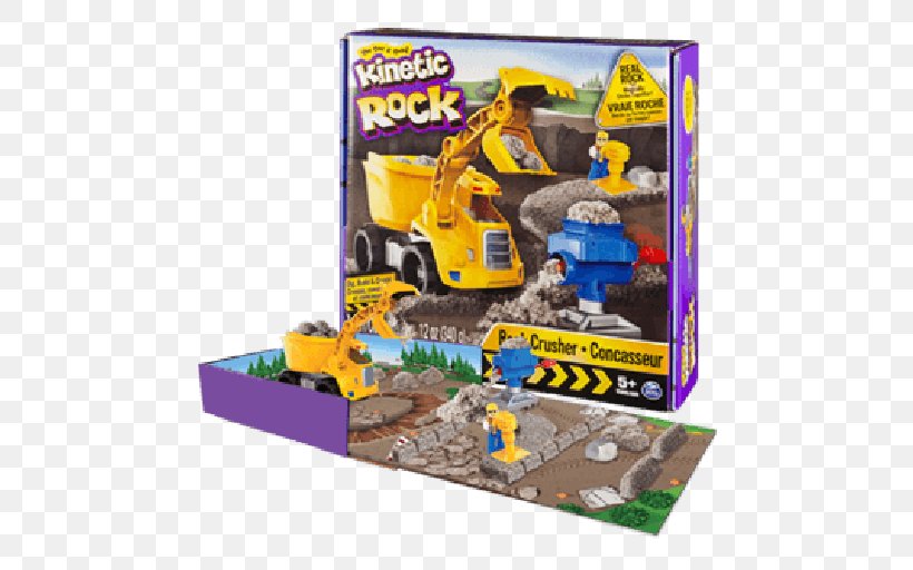 kinetic sand rock crusher