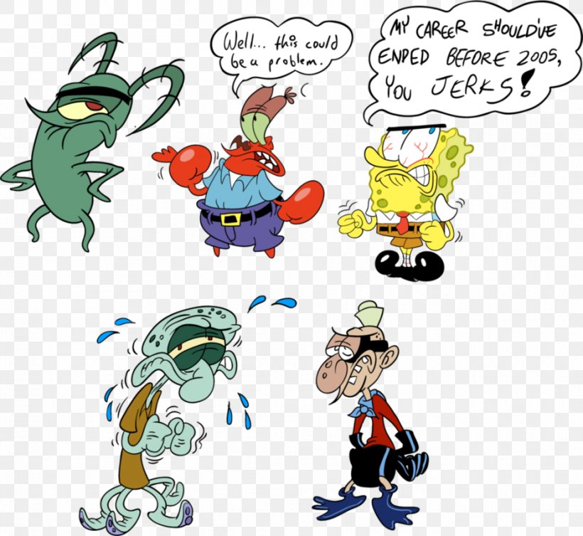 Patrick Star Mr. Krabs Plankton And Karen Squidward Tentacles DeviantArt, PNG, 933x857px, Patrick Star, Animal Figure, Art, Artwork, Cartoon Download Free