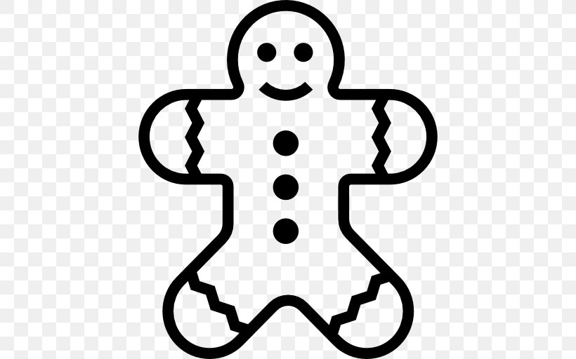 Black And White Cookie Gingerbread Man Bakery Food, PNG, 512x512px, Black And White Cookie, Bakery, Biscuits, Black And White, Christmas Cookie Download Free