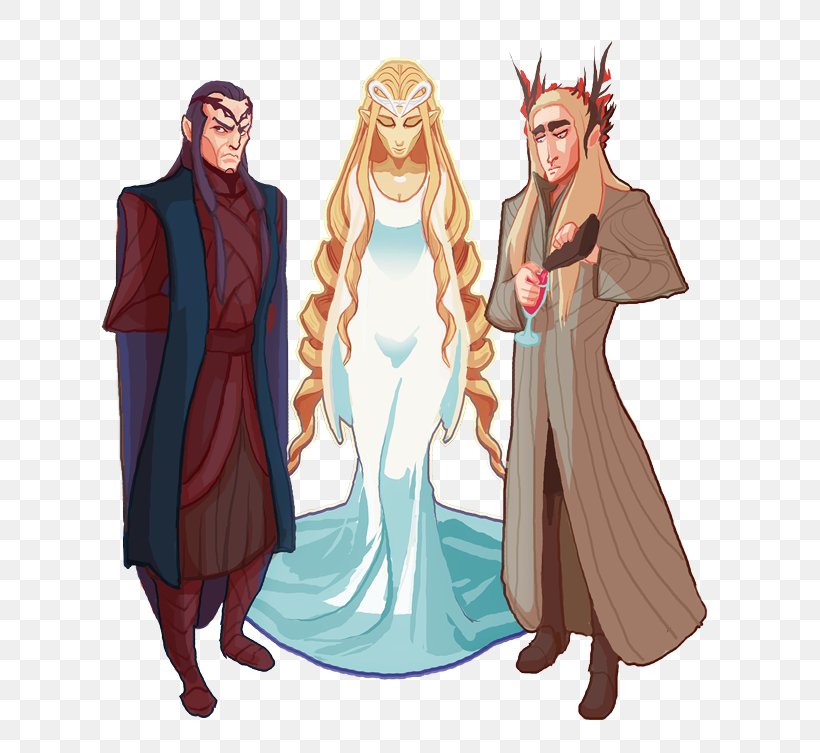 Elrond Thranduil The Lord Of The Rings Galadriel Legolas, PNG, 724x753px, Watercolor, Cartoon, Flower, Frame, Heart Download Free