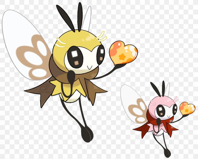 Fan Art Pokémon Sun And Moon Pokémon X And Y, PNG, 995x803px, Fan Art, Art, Arthropod, Bee, Butterfly Download Free