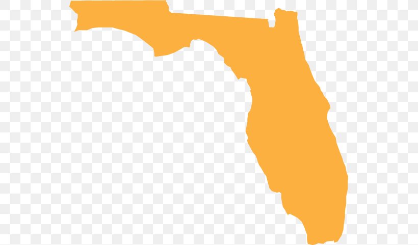 Florida Vector Map, PNG, 547x481px, Florida, Joint, Map, Orange, Road Map Download Free