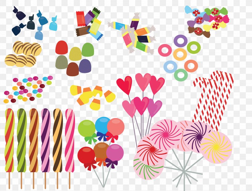 Cupcake Gumdrop Lollipop Candy Clip Art, PNG, 2863x2169px, Cupcake, Candy, Dessert, Food, Gumdrop Download Free