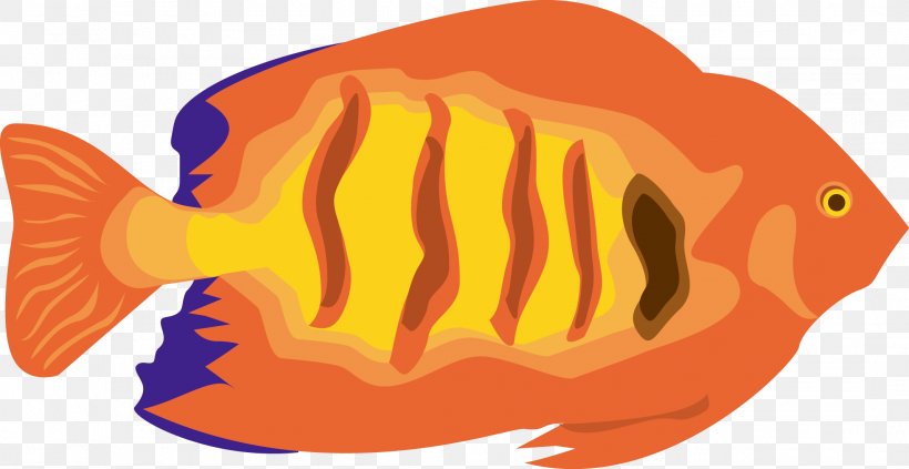 Fish,Vector, PNG, 2136x1102px, Drawing, Designer, Fauna, Fish, Marine Biology Download Free