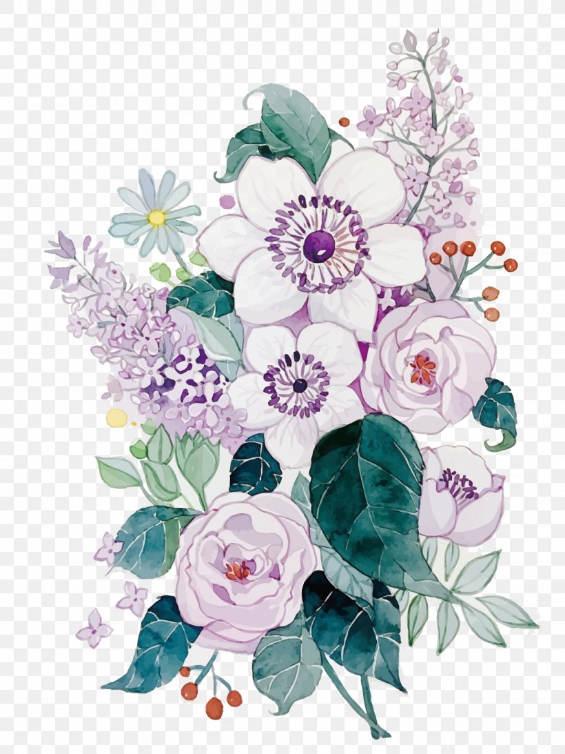 Floral Design Flower Watercolor Painting, PNG, 1125x1500px, Watercolor Flowers, Art, Cut Flowers, Flora, Floral Design Download Free