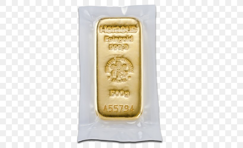 Gold Bar Perth Mint Heraeus Bullion, PNG, 500x500px, Gold, Argorheraeus Sa, Bullion, Carat, Gold Bar Download Free