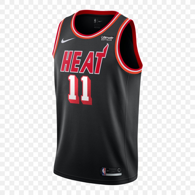 Miami Heat Jersey Throwback Uniform Swingman Nike, PNG, 1024x1024px, Miami Heat, Active Shirt, Active Tank, Alonzo Mourning, Black Download Free