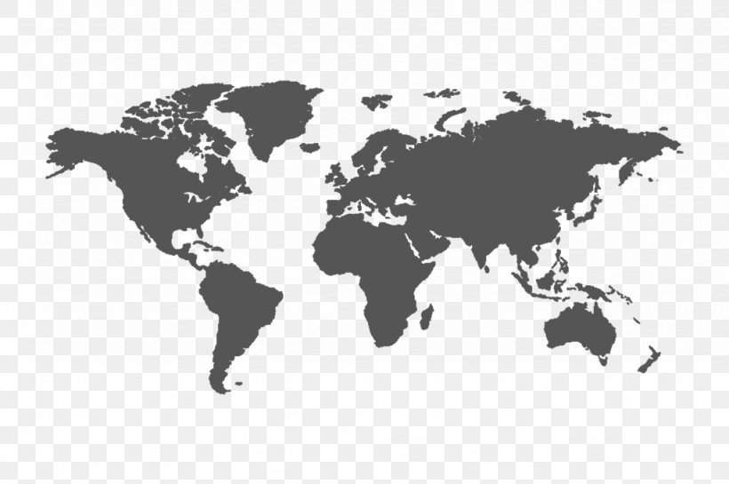 World Map Clip Art, PNG, 1024x681px, World, Black, Black And White, Map, Monochrome Download Free
