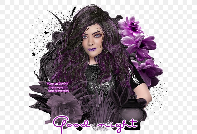 Black Hair Hair Coloring Purple Brown Hair Wig, PNG, 600x557px, Black Hair, Album, Album Cover, Black, Brown Download Free