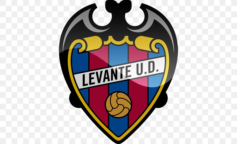 Levante UD Spain La Liga CD Sporting Club De Huelva Primera División, PNG, 500x500px, Levante Ud, Badge, Brand, Emblem, Football Download Free