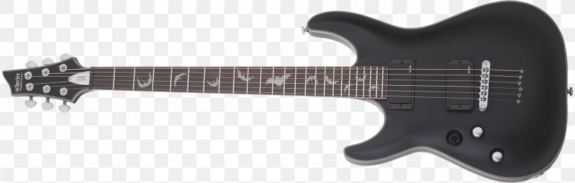 Schecter Damien Platinum Electric Guitar Schecter Guitar Research Schecter Damien 6, PNG, 2000x640px, Electric Guitar, Acoustic Electric Guitar, Acousticelectric Guitar, Bass Guitar, Circuit Diagram Download Free