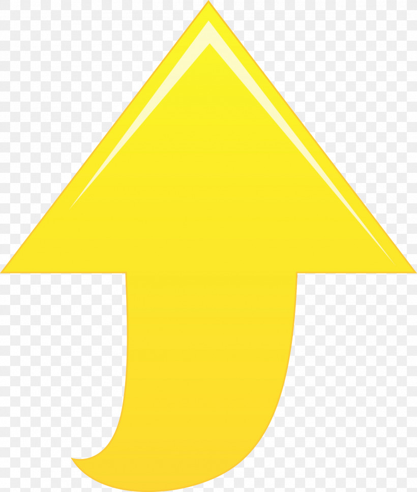 Yellow Line Triangle Font Triangle, PNG, 2541x3000px, Wind Arrow, Line, Logo, Paint, Triangle Download Free