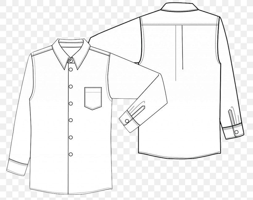 Dress Shirt Collar Outerwear White, PNG, 800x648px, Dress Shirt, Area, Black, Black And White, Brand Download Free