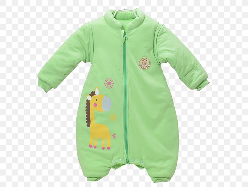 T-shirt Outerwear Infant Sleeping Bag Sleeve, PNG, 600x618px, Tshirt, Child, Childrens Clothing, Green, Infant Download Free