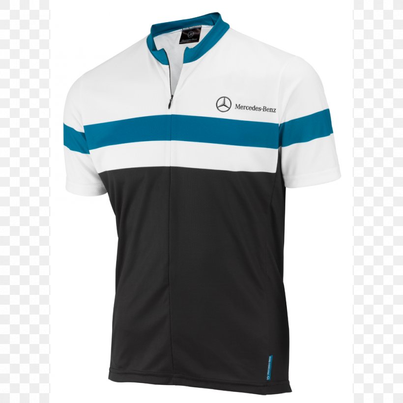 Mercedes-Benz T-shirt Bicycle Jersey Cycling, PNG, 1000x1000px, Mercedesbenz, Active Shirt, Bicycle, Black, Brand Download Free