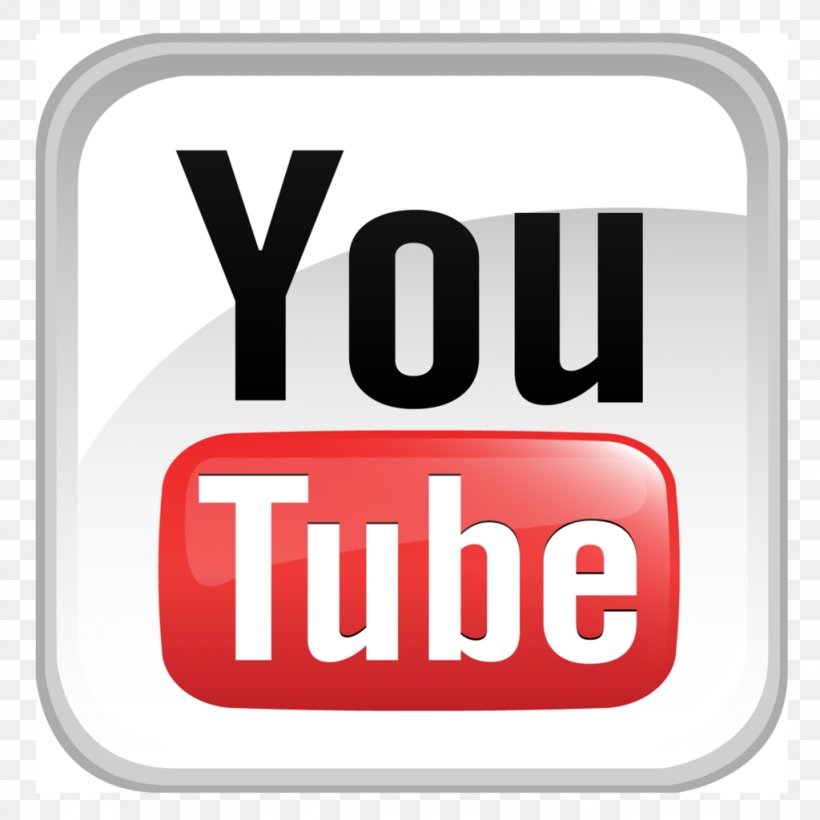 YouTube Logo Decal Sticker, PNG, 1024x1024px, Youtube, Area, Brand, Decal, Logo Download Free
