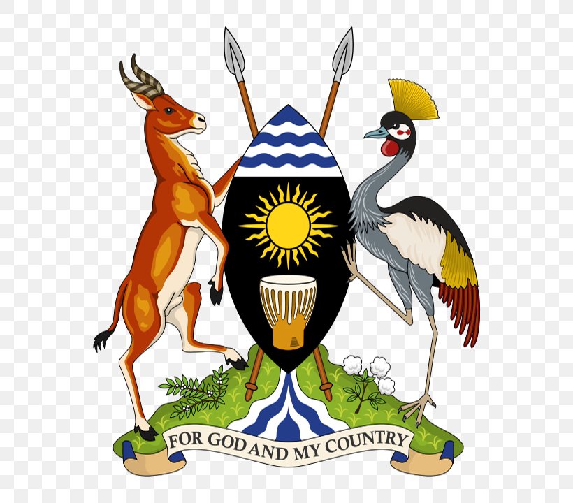 Buganda Coat Of Arms Of Uganda Flag Of Uganda Ugandan Kob, PNG, 559x720px, Buganda, Beak, Blazon, Coat Of Arms, Coat Of Arms Of Sweden Download Free
