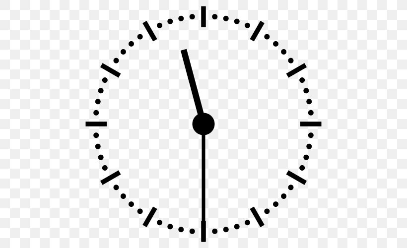 Digital Clock Clock Face Alarm Clocks Movement, PNG, 500x500px, Clock, Alarm Clocks, Analog Watch, Black, Black And White Download Free