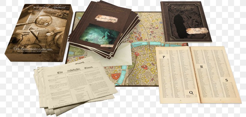 Sherlock Holmes: Consulting Detective Thames Torso Murders Of 1887–1889 Sherlock Holmes Museum The Problem Of Thor Bridge, PNG, 805x392px, Sherlock Holmes, Board Game, Box, Consulting Detective, Deduction Board Game Download Free