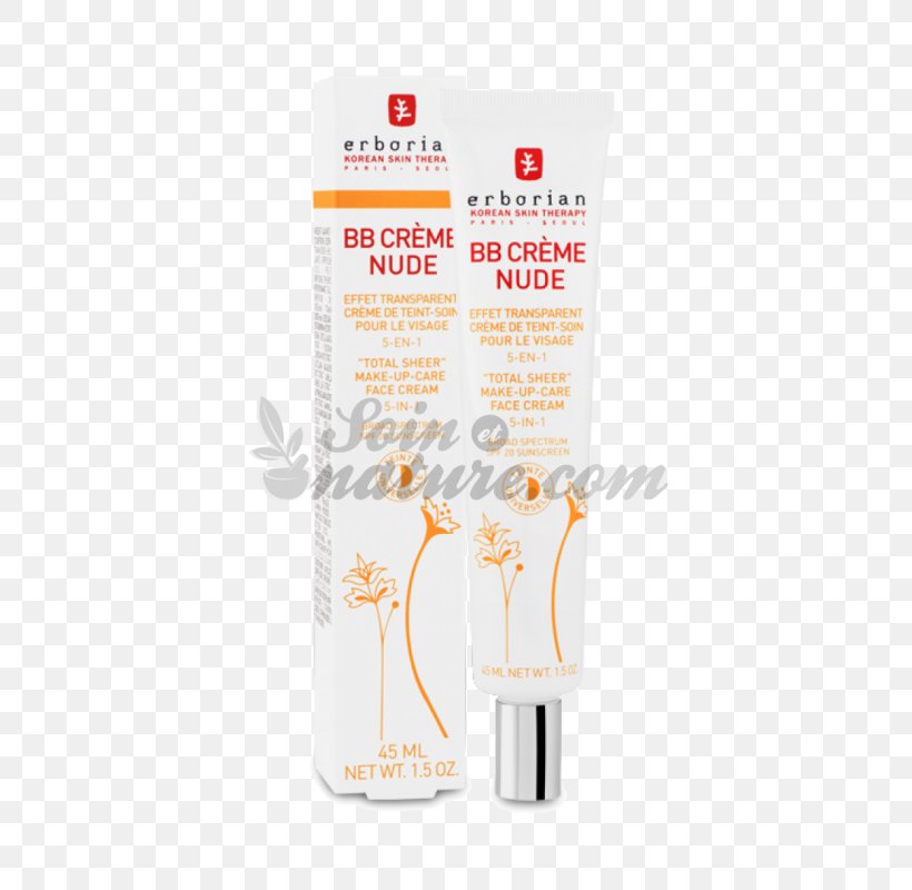 BB Cream Sunscreen Lotion Erborian BB Crème, PNG, 800x800px, Cream, Bb Cream, Cosmetics, Erborian, Face Download Free