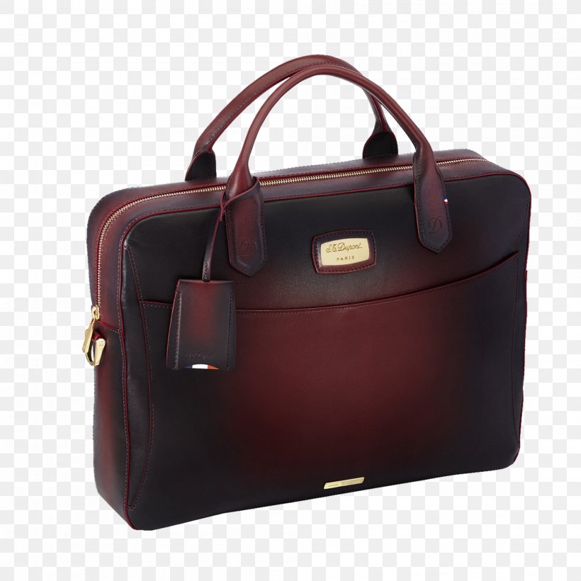 Briefcase S. T. Dupont Handbag Leather Wallet, PNG, 2000x2000px, Briefcase, Bag, Baggage, Brand, Brown Download Free