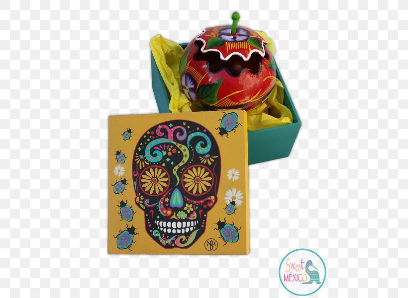 Calavera Handicraft Huichol Art Mexico Bead, PNG, 500x600px, Calavera, Advertising, Bead, Box, Brass Download Free