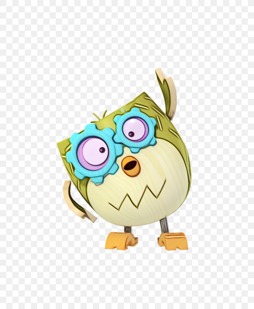 Cartoon Owl Clip Art Animation Smile, PNG, 707x1000px, Watercolor, Animation, Cartoon, Owl, Paint Download Free