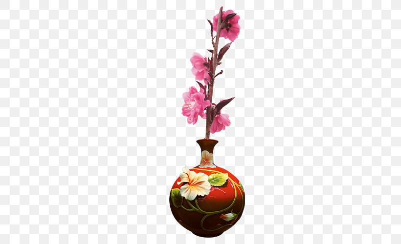 Chinoiserie Ink Wash Painting Vase, PNG, 500x500px, Chinoiserie, Architecture, Art, Chinese Painting, Floral Design Download Free