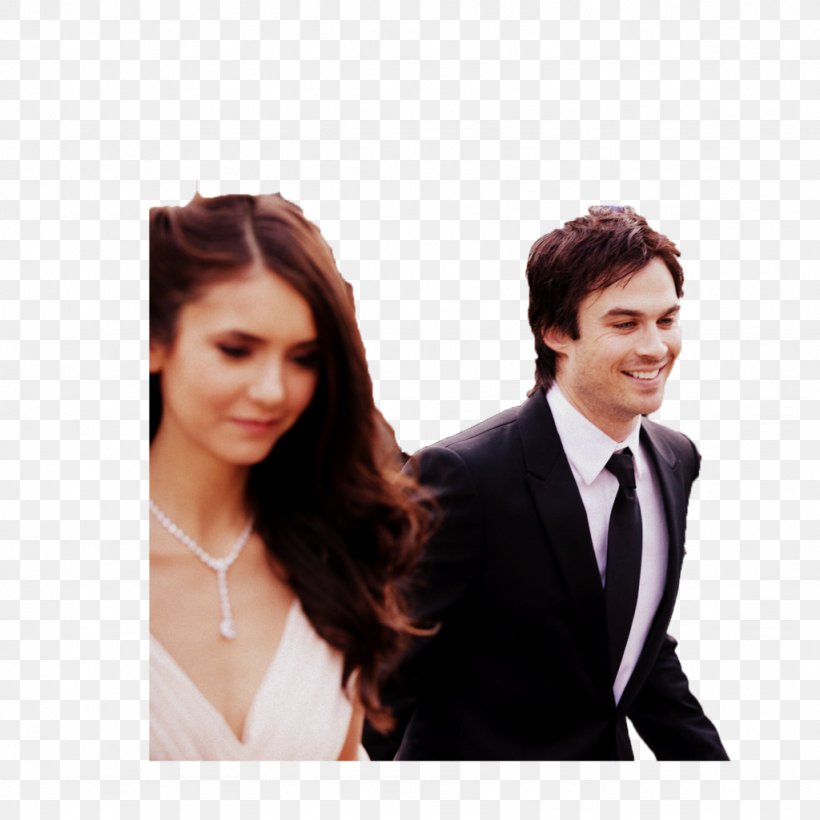 Ian Somerhalder Nina Dobrev The Vampire Diaries Lost Television, PNG, 1024x1024px, Watercolor, Cartoon, Flower, Frame, Heart Download Free