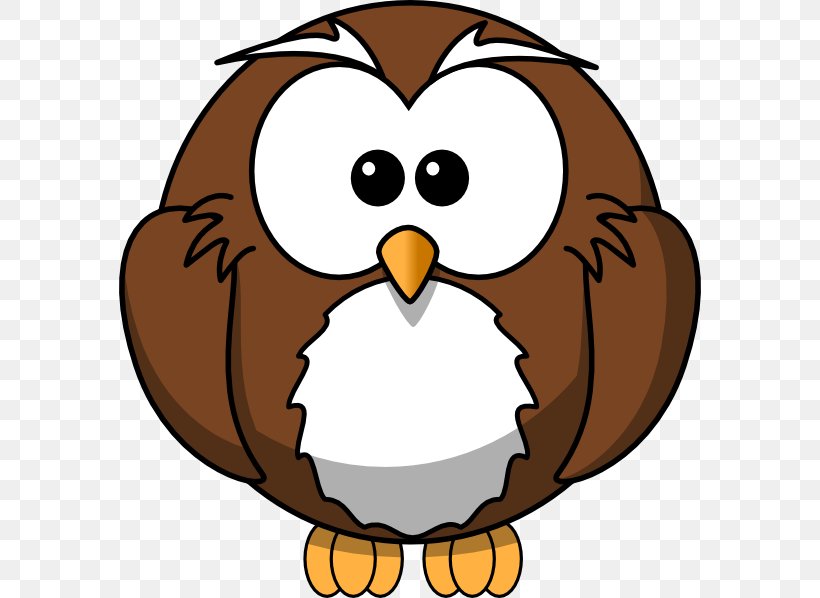 Owl Drawing Clip Art, PNG, 582x598px, Owl, Animation, Artwork, Beak, Bird Download Free