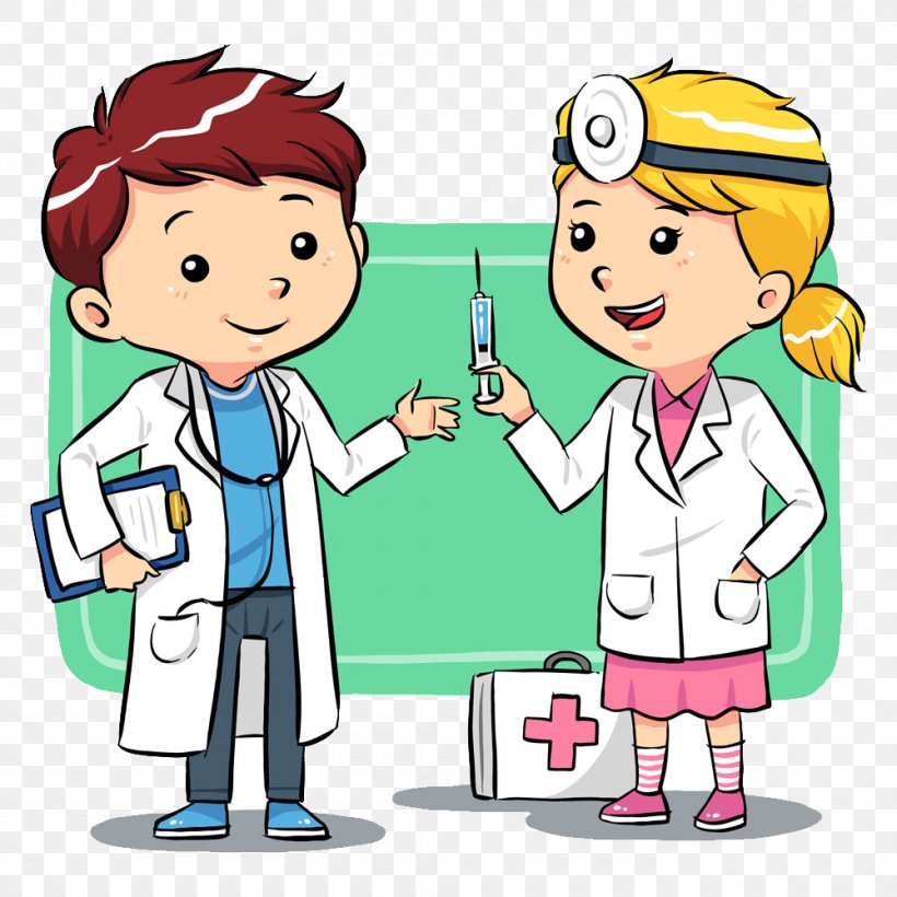 Cartoon Physician Royalty-free, PNG, 1000x1000px, Watercolor, Cartoon, Flower, Frame, Heart Download Free