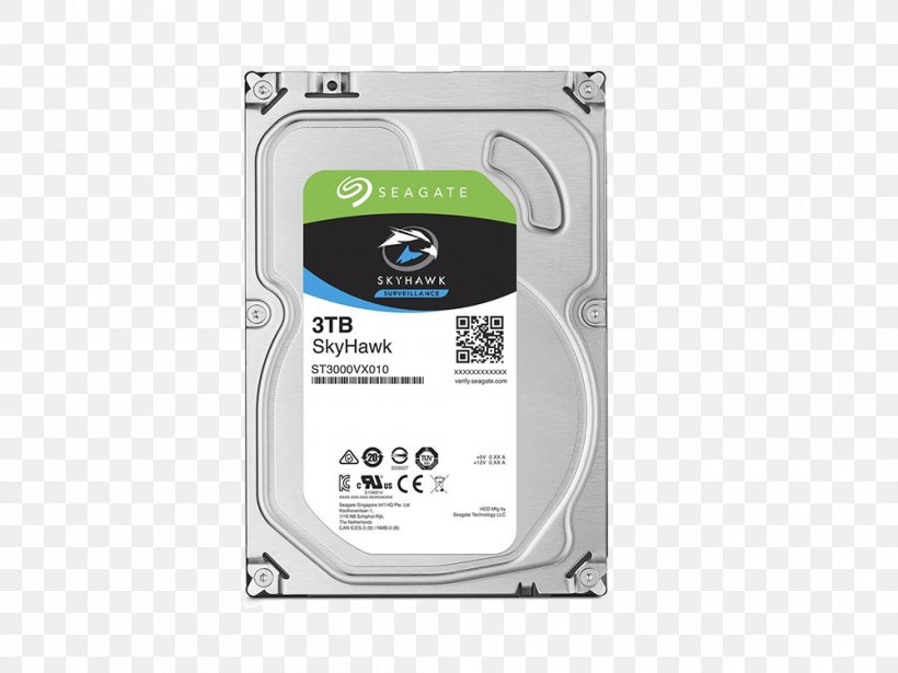 Hard Drives Serial ATA Terabyte Seagate Technology Seagate Desktop HDD, PNG, 1000x750px, Hard Drives, Brand, Computer Component, Computer Data Storage, Computer Hardware Download Free