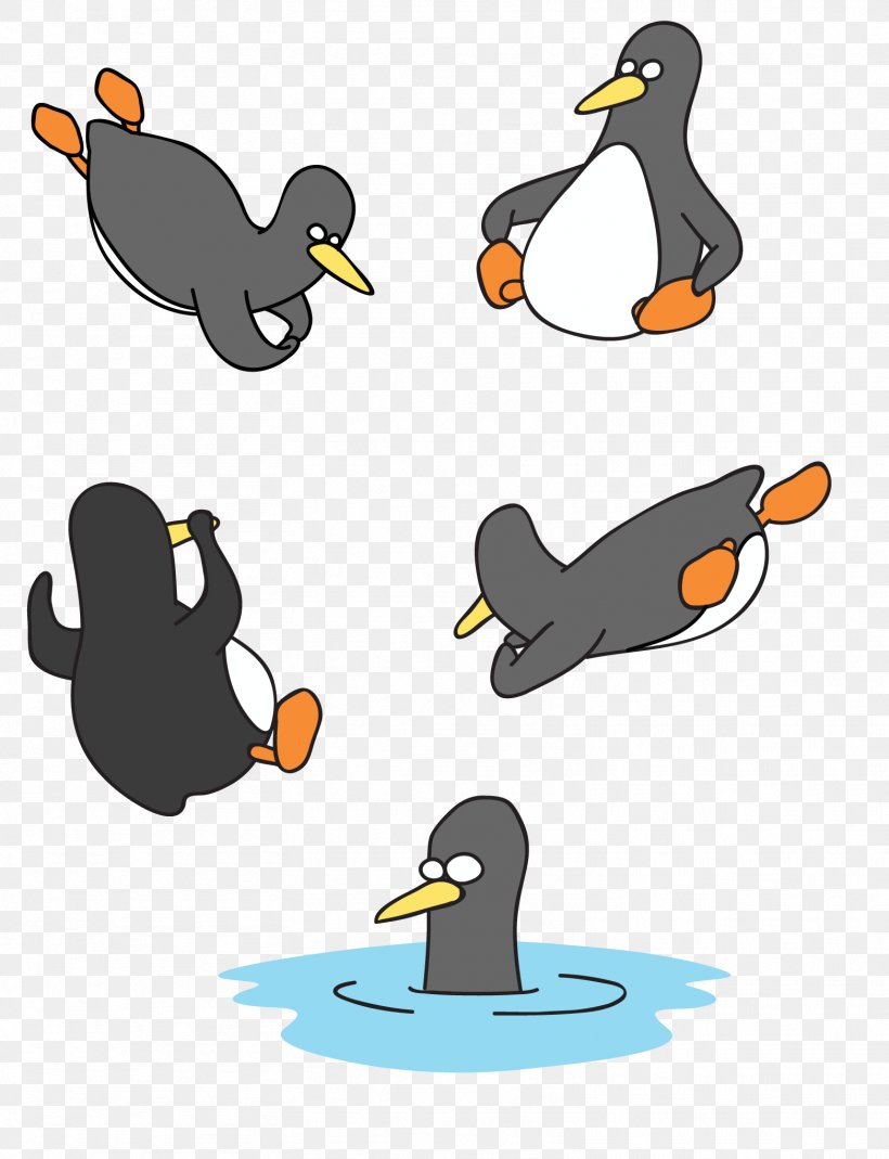 Penguin Clip Art, PNG, 1564x2040px, Penguin, Beak, Bird, Duck, Ducks Geese And Swans Download Free