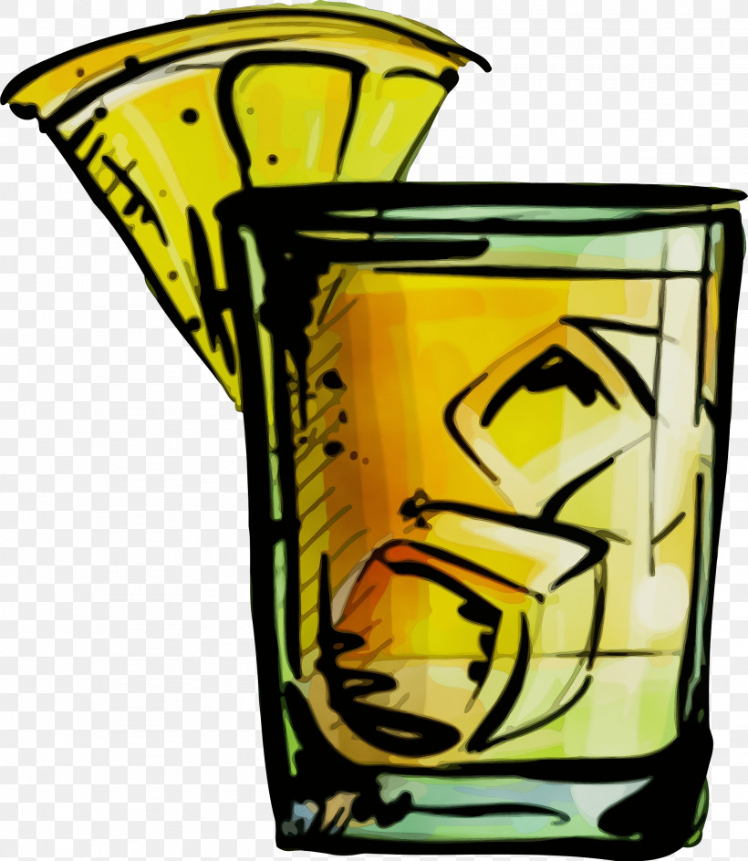 Pint Glass Yellow Font Line Pint, PNG, 2084x2400px, Watercolor, Glass, Line, Paint, Pint Download Free