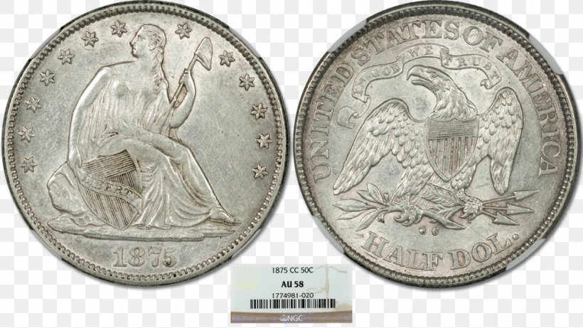 United States Seated Liberty Coinage Half Dollar Carson City Mint Silver, PNG, 1000x563px, Coin, Carson City, Carson City Mint, Currency, Database Download Free