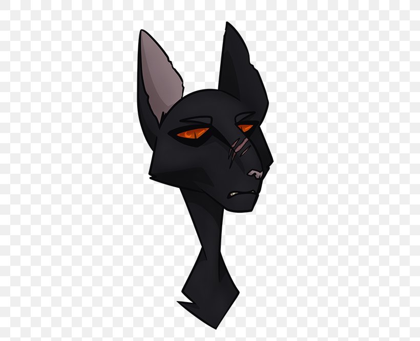 Cat Dog Canidae Snout Cartoon, PNG, 500x667px, Cat, Black, Black Cat, Black M, Canidae Download Free