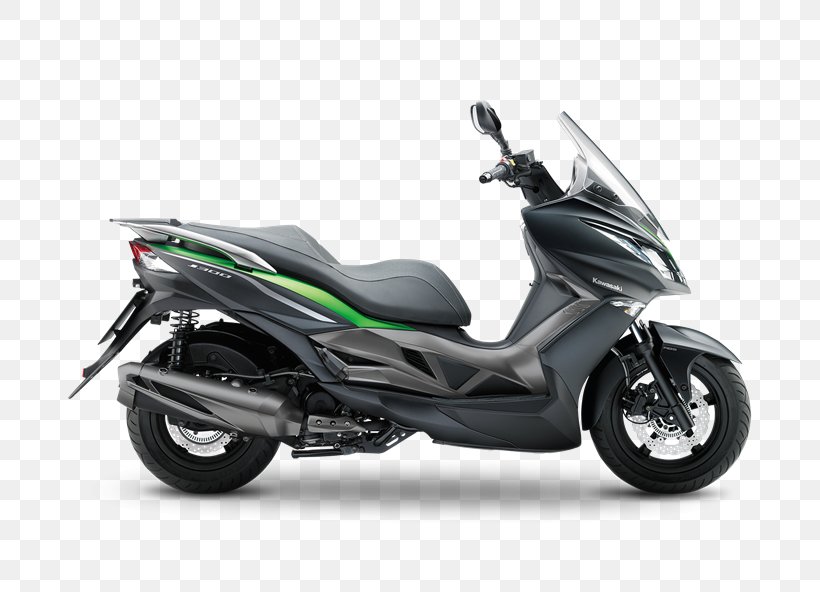 Scooter Kawasaki Motorcycles Kawasaki Heavy Industries Exhaust System, PNG, 790x592px, Scooter, Automotive Design, Automotive Exhaust, Automotive Exterior, Automotive Wheel System Download Free