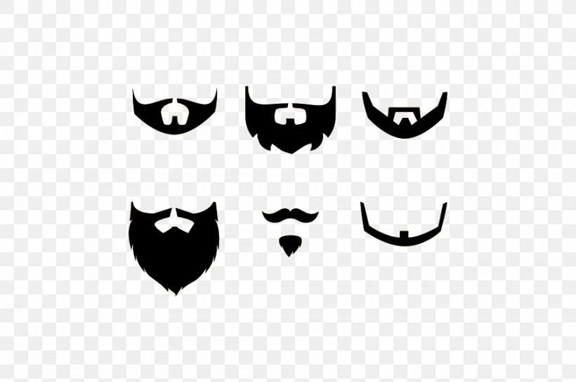 Beard Moustache Euclidean Vector Facial Hair, PNG, 902x600px, Beard, Art, Barber, Black, Black And White Download Free