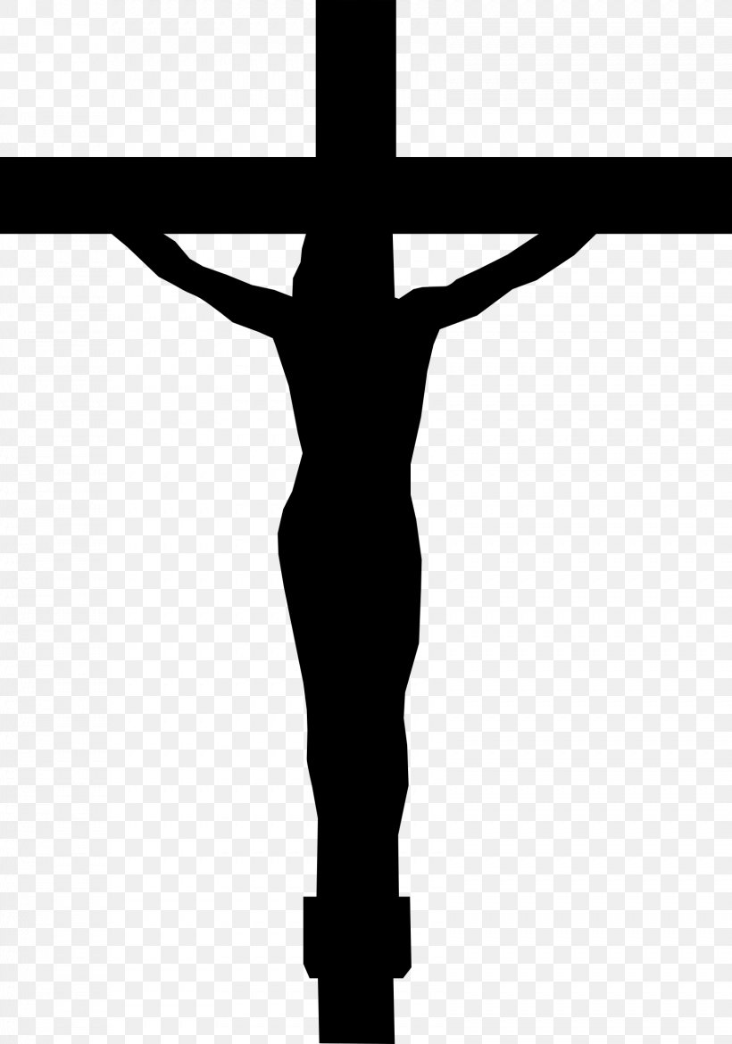 Christian Cross Silhouette Drawing Clip Art, PNG, 1681x2400px, Christian Cross, Arm, Black, Black And White, Christianity Download Free